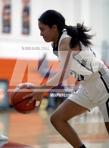 Thumbnail 3 in Moulton vs Industrial (Schulenburg Lady Horn Varsity Tournament) photogallery.