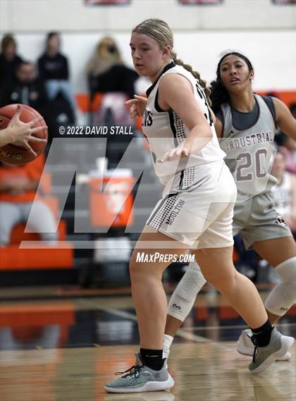 Thumbnail 1 in Moulton vs Industrial (Schulenburg Lady Horn Varsity Tournament) photogallery.