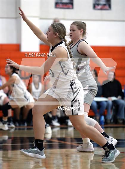 Thumbnail 3 in Moulton vs Industrial (Schulenburg Lady Horn Varsity Tournament) photogallery.
