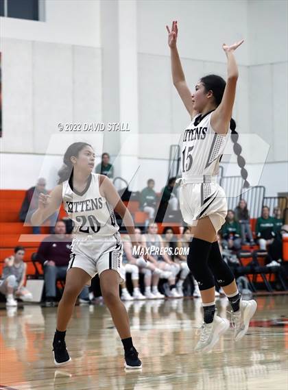 Thumbnail 1 in Moulton vs Industrial (Schulenburg Lady Horn Varsity Tournament) photogallery.