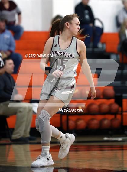 Thumbnail 3 in Moulton vs Industrial (Schulenburg Lady Horn Varsity Tournament) photogallery.