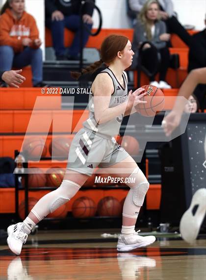 Thumbnail 3 in Moulton vs Industrial (Schulenburg Lady Horn Varsity Tournament) photogallery.
