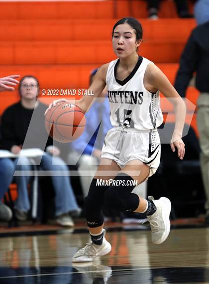 Thumbnail 2 in Moulton vs Industrial (Schulenburg Lady Horn Varsity Tournament) photogallery.