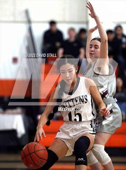 Thumbnail 2 in Moulton vs Industrial (Schulenburg Lady Horn Varsity Tournament) photogallery.