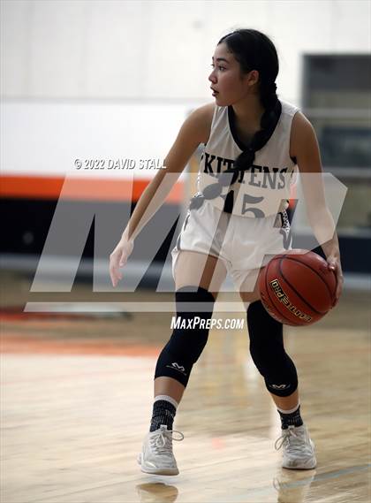 Thumbnail 2 in Moulton vs Industrial (Schulenburg Lady Horn Varsity Tournament) photogallery.