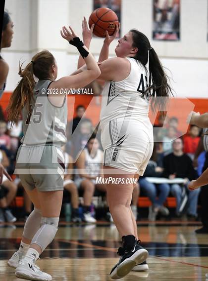 Thumbnail 3 in Moulton vs Industrial (Schulenburg Lady Horn Varsity Tournament) photogallery.