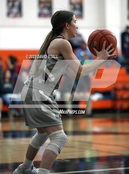 Thumbnail 2 in Moulton vs Industrial (Schulenburg Lady Horn Varsity Tournament) photogallery.