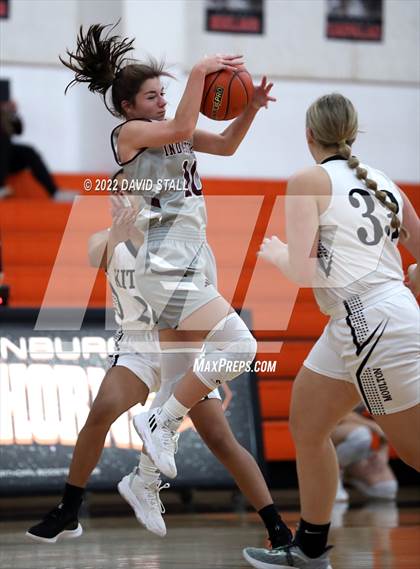 Thumbnail 2 in Moulton vs Industrial (Schulenburg Lady Horn Varsity Tournament) photogallery.