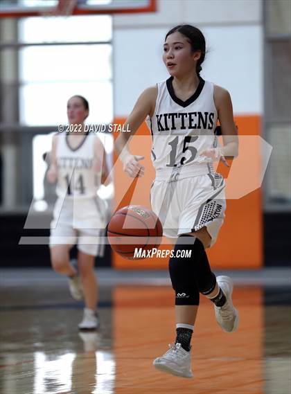 Thumbnail 2 in Moulton vs Industrial (Schulenburg Lady Horn Varsity Tournament) photogallery.