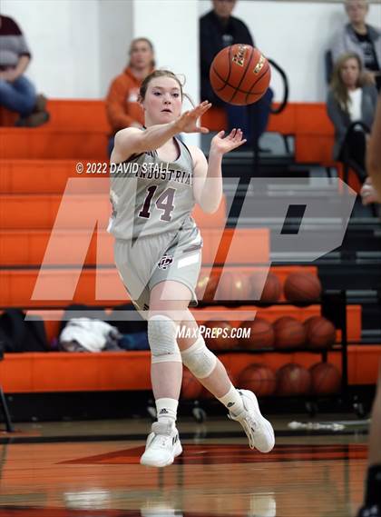 Thumbnail 2 in Moulton vs Industrial (Schulenburg Lady Horn Varsity Tournament) photogallery.