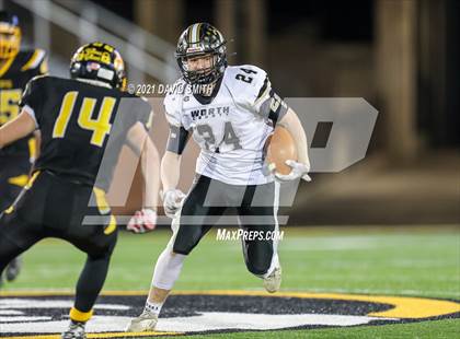 Thumbnail 3 in Worth County/Northeast Nodaway vs. Drexel/Miami - MSHSAA Show-Me Bowl photogallery.