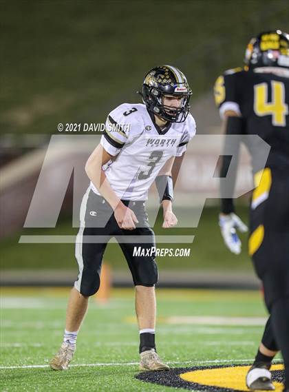 Thumbnail 2 in Worth County/Northeast Nodaway vs. Drexel/Miami - MSHSAA Show-Me Bowl photogallery.