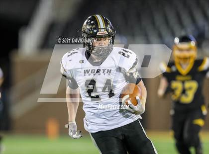 Thumbnail 1 in Worth County/Northeast Nodaway vs. Drexel/Miami - MSHSAA Show-Me Bowl photogallery.