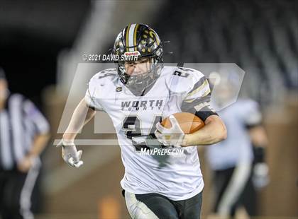 Thumbnail 3 in Worth County/Northeast Nodaway vs. Drexel/Miami - MSHSAA Show-Me Bowl photogallery.
