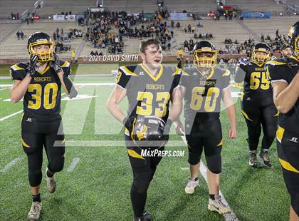 Thumbnail 3 in Worth County/Northeast Nodaway vs. Drexel/Miami - MSHSAA Show-Me Bowl photogallery.