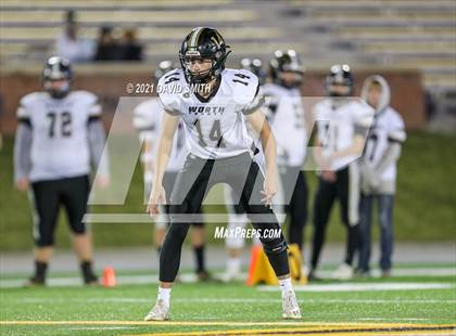 Thumbnail 3 in Worth County/Northeast Nodaway vs. Drexel/Miami - MSHSAA Show-Me Bowl photogallery.