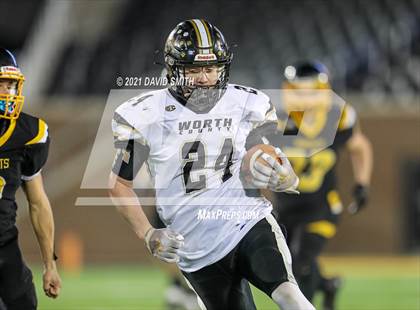 Thumbnail 2 in Worth County/Northeast Nodaway vs. Drexel/Miami - MSHSAA Show-Me Bowl photogallery.