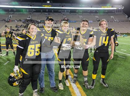 Thumbnail 1 in Worth County/Northeast Nodaway vs. Drexel/Miami - MSHSAA Show-Me Bowl photogallery.