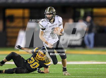 Thumbnail 3 in Worth County/Northeast Nodaway vs. Drexel/Miami - MSHSAA Show-Me Bowl photogallery.