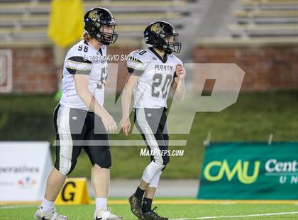 Thumbnail 3 in Worth County/Northeast Nodaway vs. Drexel/Miami - MSHSAA Show-Me Bowl photogallery.