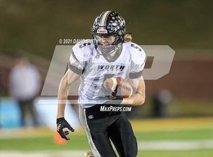 Thumbnail 3 in Worth County/Northeast Nodaway vs. Drexel/Miami - MSHSAA Show-Me Bowl photogallery.