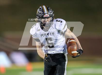 Thumbnail 2 in Worth County/Northeast Nodaway vs. Drexel/Miami - MSHSAA Show-Me Bowl photogallery.