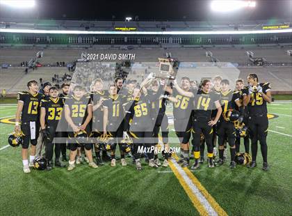 Thumbnail 1 in Worth County/Northeast Nodaway vs. Drexel/Miami - MSHSAA Show-Me Bowl photogallery.