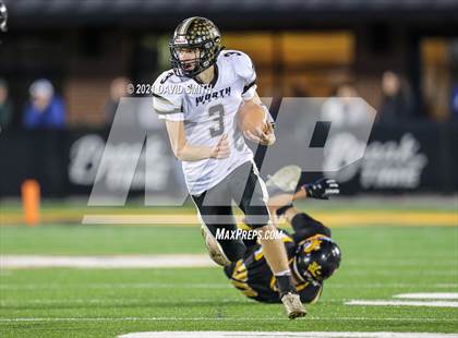 Thumbnail 2 in Worth County/Northeast Nodaway vs. Drexel/Miami - MSHSAA Show-Me Bowl photogallery.