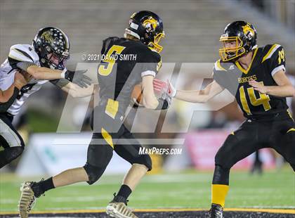 Thumbnail 1 in Worth County/Northeast Nodaway vs. Drexel/Miami - MSHSAA Show-Me Bowl photogallery.