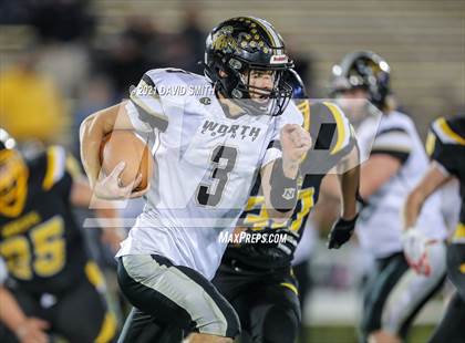 Thumbnail 2 in Worth County/Northeast Nodaway vs. Drexel/Miami - MSHSAA Show-Me Bowl photogallery.