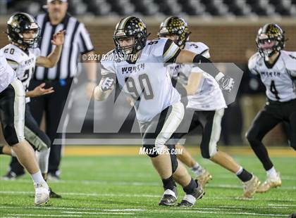 Thumbnail 2 in Worth County/Northeast Nodaway vs. Drexel/Miami - MSHSAA Show-Me Bowl photogallery.