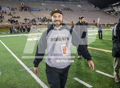 Thumbnail 1 in Worth County/Northeast Nodaway vs. Drexel/Miami - MSHSAA Show-Me Bowl photogallery.