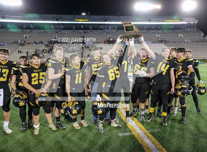 Thumbnail 1 in Worth County/Northeast Nodaway vs. Drexel/Miami - MSHSAA Show-Me Bowl photogallery.