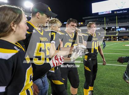 Thumbnail 3 in Worth County/Northeast Nodaway vs. Drexel/Miami - MSHSAA Show-Me Bowl photogallery.