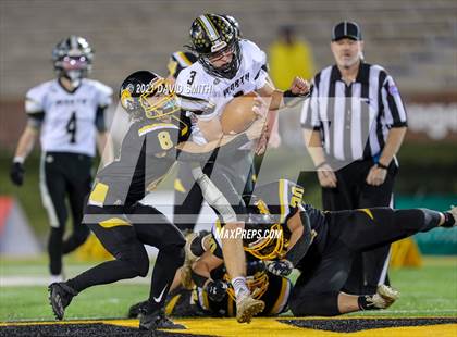 Thumbnail 3 in Worth County/Northeast Nodaway vs. Drexel/Miami - MSHSAA Show-Me Bowl photogallery.