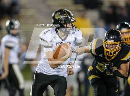 Thumbnail 3 in Worth County/Northeast Nodaway vs. Drexel/Miami - MSHSAA Show-Me Bowl photogallery.