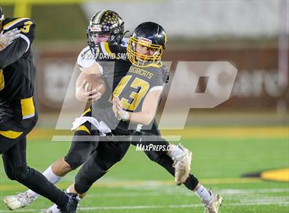 Thumbnail 3 in Worth County/Northeast Nodaway vs. Drexel/Miami - MSHSAA Show-Me Bowl photogallery.