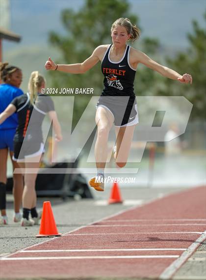 Thumbnail 3 in Fernley Invitational (Triple Jump) photogallery.