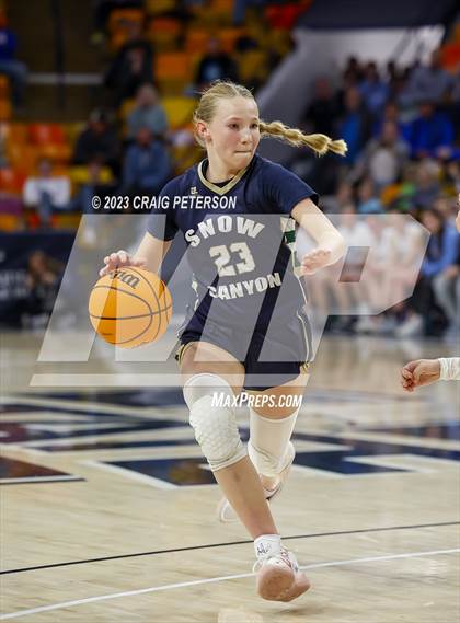 Thumbnail 1 in Snow Canyon vs. Sky View (UHSAA 4A Semifinal) photogallery.