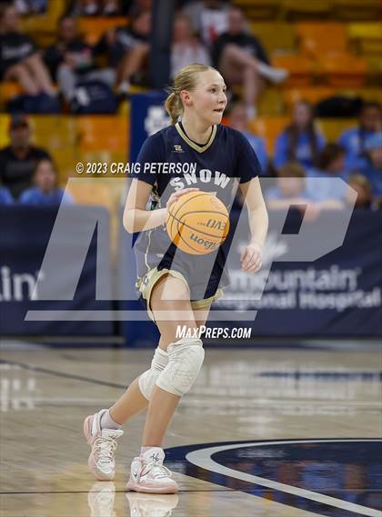 Thumbnail 1 in Snow Canyon vs. Sky View (UHSAA 4A Semifinal) photogallery.