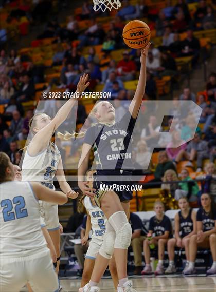 Thumbnail 2 in Snow Canyon vs. Sky View (UHSAA 4A Semifinal) photogallery.
