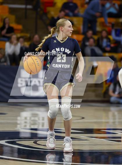 Thumbnail 2 in Snow Canyon vs. Sky View (UHSAA 4A Semifinal) photogallery.