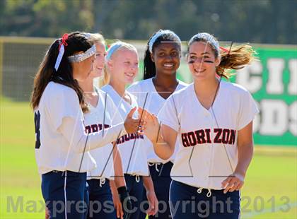 Thumbnail 1 in Horizon vs. Santa Fe Christian (CIF SDS D5 Final) photogallery.