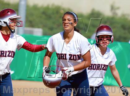 Thumbnail 2 in Horizon vs. Santa Fe Christian (CIF SDS D5 Final) photogallery.