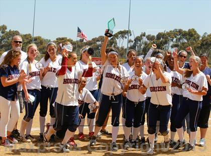 Thumbnail 2 in Horizon vs. Santa Fe Christian (CIF SDS D5 Final) photogallery.