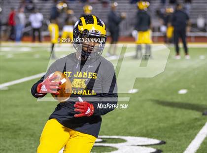Thumbnail 3 in Brusly @ St. James(LHSAA Class 3A Quarterfinals) photogallery.