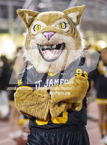 Thumbnail 1 in Brusly @ St. James(LHSAA Class 3A Quarterfinals) photogallery.