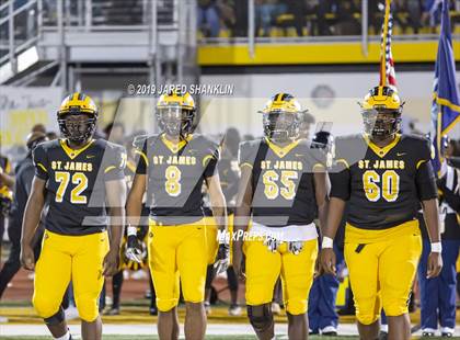 Thumbnail 3 in Brusly @ St. James(LHSAA Class 3A Quarterfinals) photogallery.