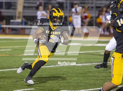 Thumbnail 3 in Brusly @ St. James(LHSAA Class 3A Quarterfinals) photogallery.