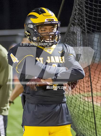 Thumbnail 1 in Brusly @ St. James(LHSAA Class 3A Quarterfinals) photogallery.